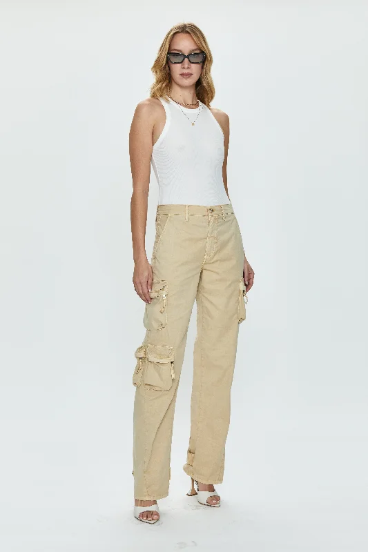 Bobbie Utility Pant - Champagne