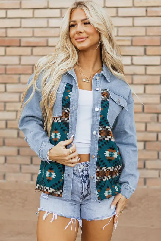 Aztec Adventure Denim Jacket